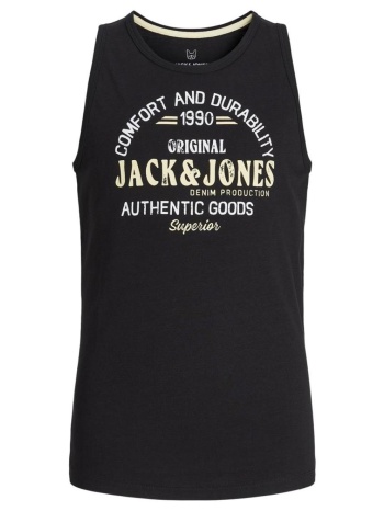 μπλούζα αμάνικη μακό αγόρι jack&jones-12255258-black σε προσφορά