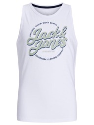 μπλούζα αμάνικη μακό αγόρι jack&jones-12255258-bright white