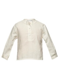 πουκάμισο μπεμπέ αγόρι two in a castle-t4379-white