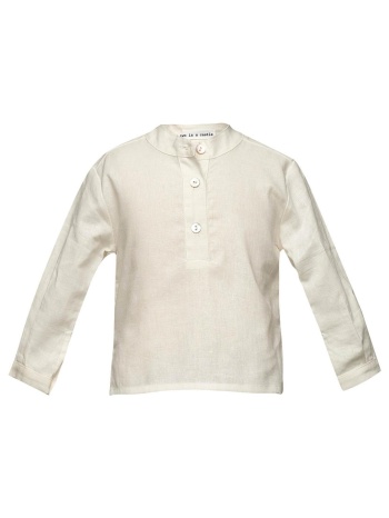 πουκάμισο μπεμπέ αγόρι two in a castle-t4379-white σε προσφορά