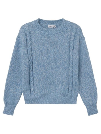 μπλούζα πλεκτή κορίτσι name it-13226926-windward blue σε προσφορά