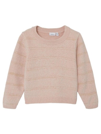 μπλούζα πλεκτή κορίτσι name it-13223027-rose smoke σε προσφορά