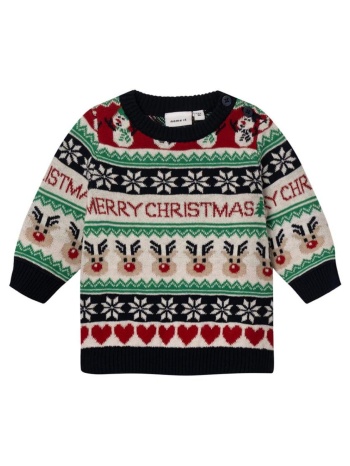 μπλούζα μπεμπέ πλεκτή αγόρι christmas name σε προσφορά