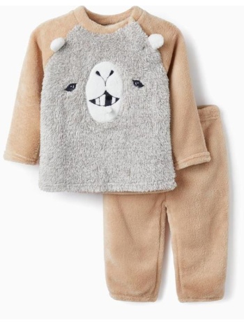 πιτζάμα μπεμπέ fleece unisex zippy-31055753035-beige σε προσφορά
