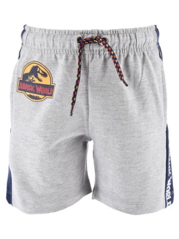 βερμούδα φούτερ αγόρι jurassic world-ev1233-lgrey-organic σε προσφορά
