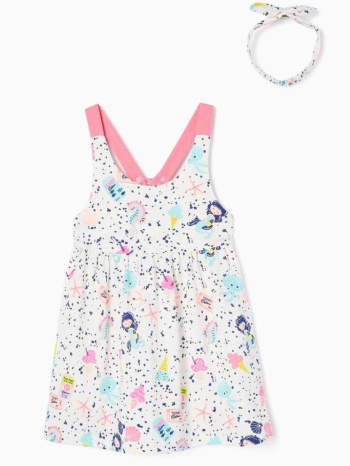 φόρεμα μακό κορίτσι zippy-31051773041-white σε προσφορά