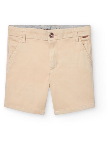 βερμούδα ύφασμα αγόρι boboli-731090-7399-beige σε προσφορά