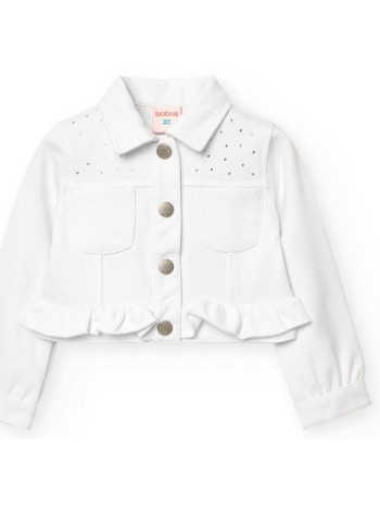 μπουφάν λεπτό κορίτσι boboli-701121-1100-white σε προσφορά