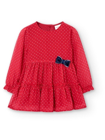 φόρεμα υφασμάτινο κορίτσι bobol-707172-9243-red σε προσφορά