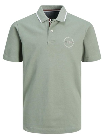 μπλούζα πόλο αγόρι jack & jones-12254237-lily pad σε προσφορά