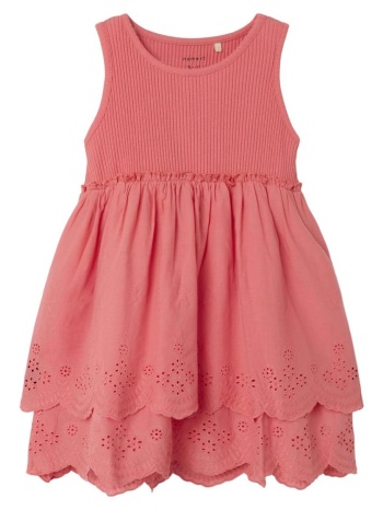 φόρεμα υφασμάτινο κορίτσι name it-13243174-spiced coral σε προσφορά