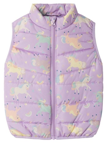 μπουφάν αμάνικο κορίτσι name it-13224724-orchid bloom σε προσφορά