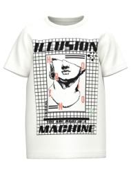 μπλούζα μακό αγόρι name it-13214376-bright white