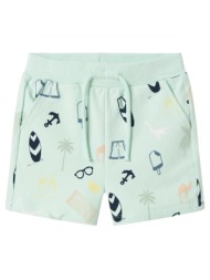 βερμούδα φούτερ αγόρι name it-13243287-honeydew