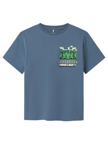 μπλούζα μακό αγόρι minecraft name it-13243275-blue mirage σε προσφορά