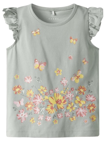 μπλούζα μακό κορίτσι name it-13230227-aqua gray σε προσφορά