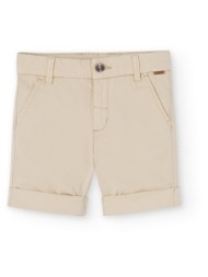 βερμούδα ύφασμα αγόρι boboli-738390-7399-beige