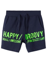 βερμούδα μακό αγόρι name it-13200890-dark sapphire-organic cotton