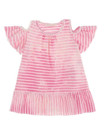 φόρεμα μακό κορίτσι please-ab56031g361340-fuchsia σε προσφορά