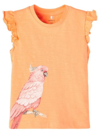 μπλούζα μπεμπέ κορίτσι name it-13190307-cantaloupe organic σε προσφορά