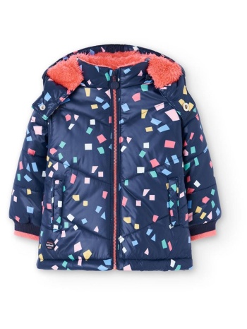 μπουφάν κορίτσι boboli-202206-9748-navy σε προσφορά