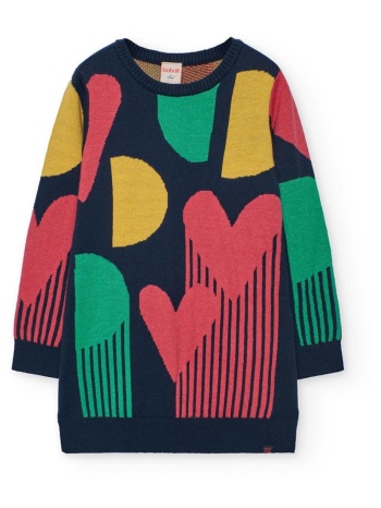 φόρεμα πλεκτό κορίτσι boboli-412096-2440-