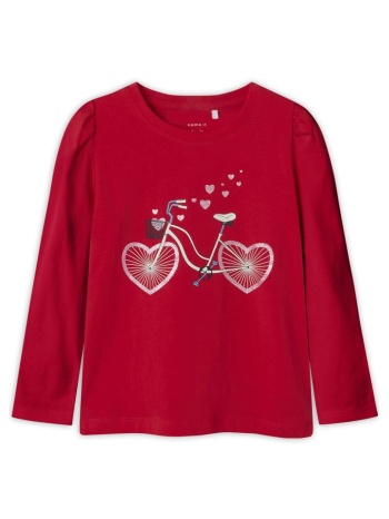 μπλούζα μακό κορίτσι name it-13244905-tomato σε προσφορά