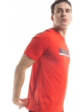 champion crewneck t-shirt 218561-rs046 κόκκινο σε προσφορά