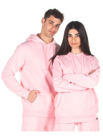 district75 unisex eco-friendly hoodie 221mho-100-0p8 ροζ σε προσφορά