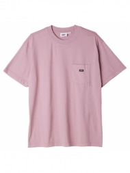 obey timeless recycled pocket tee ss 131080319-lil μωβ
