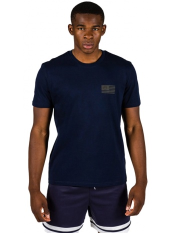 gsa men organic t-shirt printed 17-17136-ink μπλε σε προσφορά
