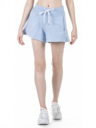 gsa organic cotton 3/4 shorts (f. terry) 1721009002-light blue μπλε