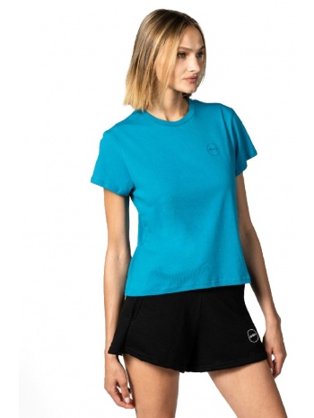 gsa wmn cotton t-shirt 1721101001-surf blue μπλε σε προσφορά