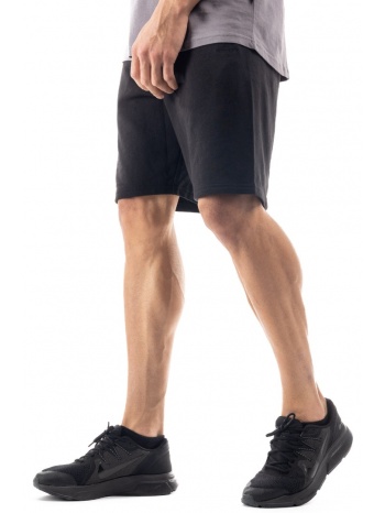 benation terry shorts with zip pockets 03312303-01 μαύρο σε προσφορά