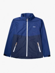basehit men`s jacket with roll-in hood 201.bm10.10-rp navy blue/royal b μπλε