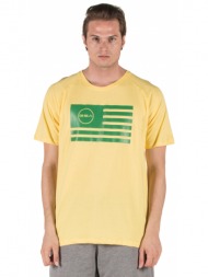 gsa superlogo t-shirtcolor edition 17-19038-yellow flag κίτρινο