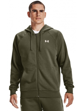 under armour rival cotton full zip hoodie 1357106-390 λαδι σε προσφορά