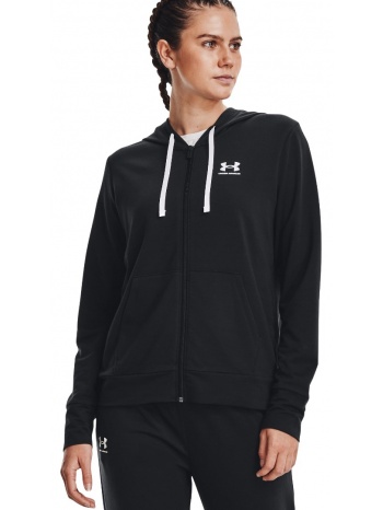 under armour rival terry fz hoodie 1369853-001 μαύρο σε προσφορά