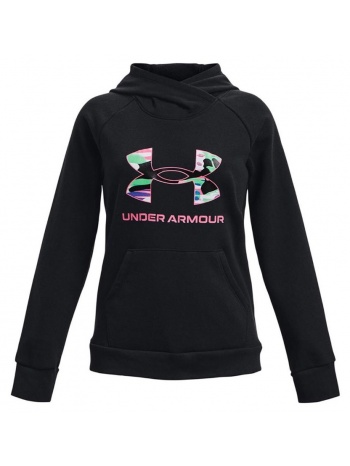 under armour rival fleece bl hoodie 1373127-001 μαύρο σε προσφορά