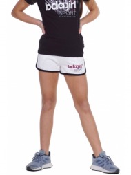 body action girls athletic shorts 032101-01-02 λευκό