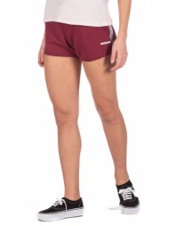 emerson athletic sweat shorts 191.ew26.42-raspberry μπορντό