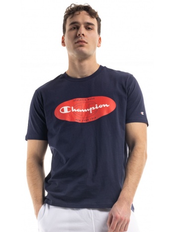 champion crewneck t-shirt 218560-bs503 μπλε σε προσφορά