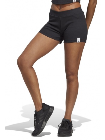 adidas sportswear w lng rib sho ic9451 μαύρο σε προσφορά