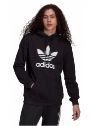 adidas originals adicolor classics trefoil hoodie h06667 μαύρο