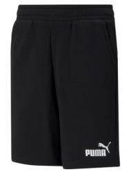 puma ess sweat shorts b 586972-01 μαύρο