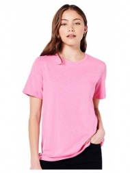 superdry studios pocket tee μπλουζα γυναικειο w1010738a-twf ροζ