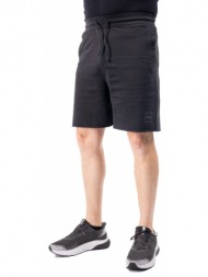 jepa french terry loggo shorts 4/4 27-12204 μαύρο
