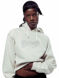 grimey madrid the connoisseur girl crop hoodie ggcch365-bcl λευκό