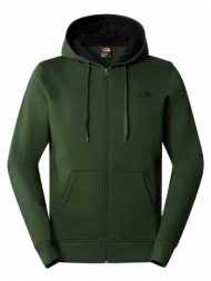 the north face men’s open gate fullzip hoodie nf00cg46i0p-i0p χακί