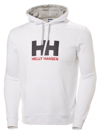 helly hansen hh logo hoodie 33977-001 λευκό σε προσφορά